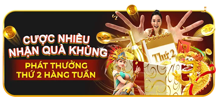 Thưởng nạp lại và sự kiện đặc biệt 77win com